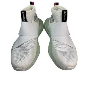 Sorel Kinetic Impact Strap Sneakers White Mint Green Size 6 NWT | Lightweight